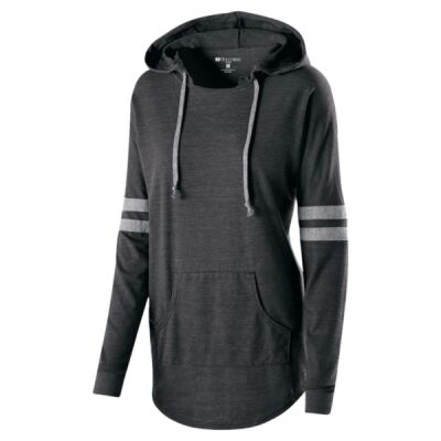 Women's Triblend Hooded Long Sleeve T-Shirt Thumbnail