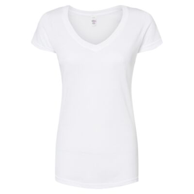 Women's Poly-Rich V-Neck T-Shirt Thumbnail