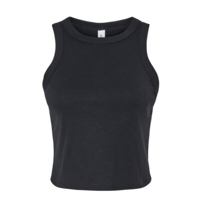 Women's Micro Rib Racer Tank Thumbnail