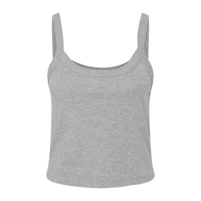 Ladies' Micro Ribbed Scoop Tank Thumbnail
