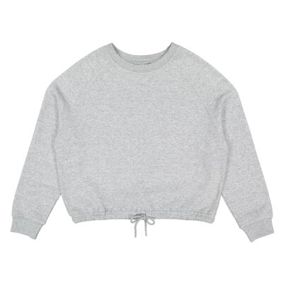 Ladies' Boxy Cropped Fleece Sweatshirt Thumbnail
