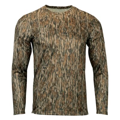 Men's Oxford Performance Camo Print Long Sleeve T-Shirt Thumbnail