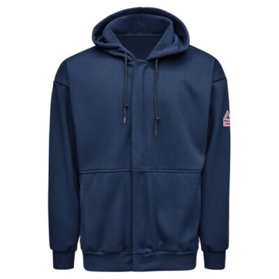 Men's Tall Full-Zip Fleece Hooded Sweatshirt Thumbnail