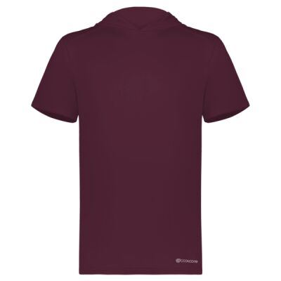 Adult Short Sleeve Hoodie Powered by Coolcore Thumbnail