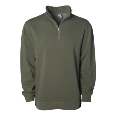 Unisex Pigment-Dyed Quarter-Zip Pullover Thumbnail