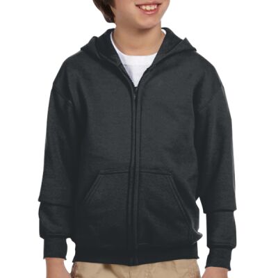 Youth Heavy Blend™ Full-Zip Hooded Sweatshirt Thumbnail