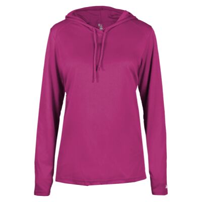 Women's B-Core Long Sleeve Hooded T-Shirt Thumbnail