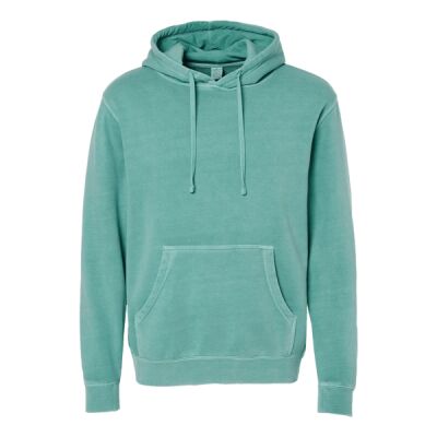 Unisex Midweight Pigment-Dyed Hooded Sweatshirt Thumbnail