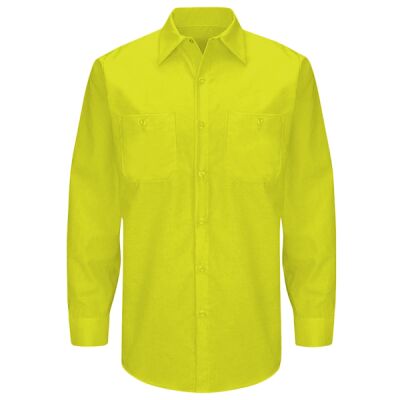 Men's Enhanced & Hi-Visibility Long Sleeve Work Shirt Thumbnail