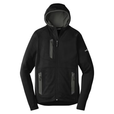 Sport Hooded Full Zip Fleece Jacket Thumbnail