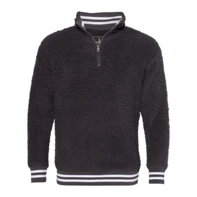 Unisex Varsity Sherpa Quarter-Zip Pullover Thumbnail