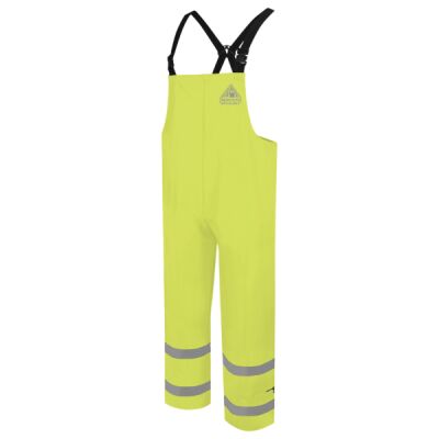 Men's Hi-Visibility Flame-Resitant Rain Bib Overall - 13 oz. Thumbnail