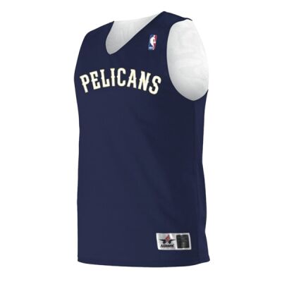 Youth NBA Logo'd Reversible Jersey Thumbnail