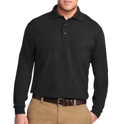 Long Sleeve Silk Touch™ Polo Thumbnail