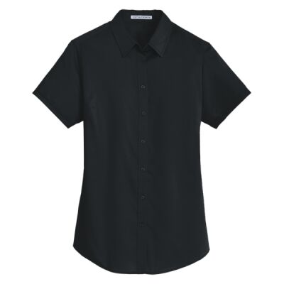 Ladies Short Sleeve SuperPro ™ Twill Shirt Thumbnail