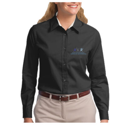 OS-L608 - Ladies Long Sleeve Easy Care Shirt Thumbnail